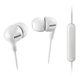 Audifono In - Ear Con Microfono Vibes Philips / She3555 Color Blanco