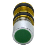 Válvula / Botão Seringa Tríplice Dabi Modelo Antigo - Verde