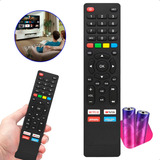 Controle Remoto Tv Compatível Multilaser Smart Tl011 Tl-012