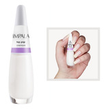 Esmalte Impala Top Pop Transparente Branco Francesinha