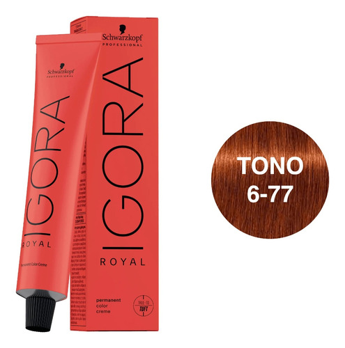 Tinte Igora Royal Schwarzkopf - mL a $382