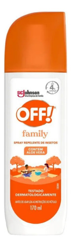 Off! Family Spray Repelente 6x177ml