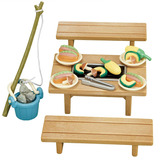 Calico Critters Set Jardín Table Barbecue Sylvanian Ternurin