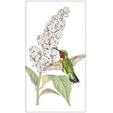 Mary Lakethompson Hummingbird En Flor Cotton Cotton Sack Dis