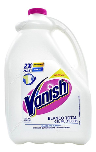 Vanish Quitamanchas Liquido Ropa Blanca Bidon 3,785ml