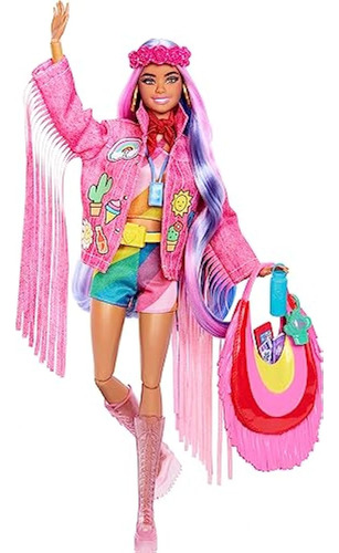 Barbie Muñeca Extra Fly Con Ropa Y Accesorios De