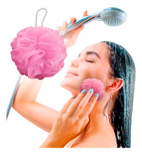 50 Esponjas De Baño 15 Grs | Colores Variados Mayorista