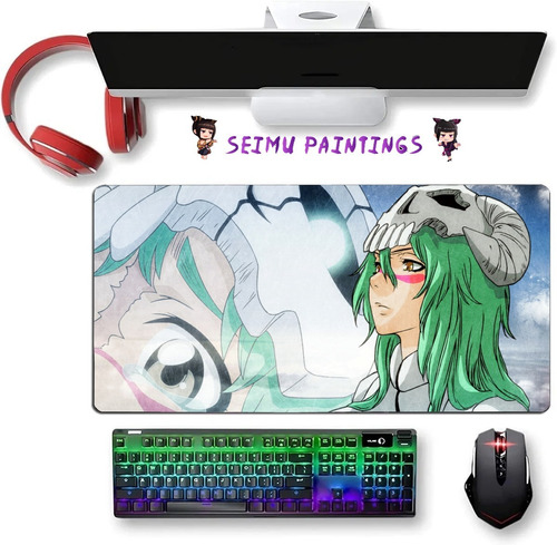 Mouse Pad Grande Nelliel Odelschwanck Anime Bleach 40x90cm