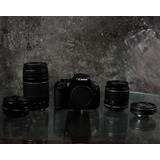 Canon T3i + Lentes, 70-300mm18-55mm I 24mm | 50mm