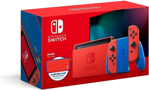 Nintendo Switch V2 32gb Edicion Mario R Y A + 128gb +34juego