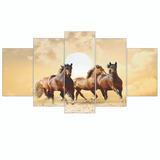 Painel Moderno Sala Quarto Cavalo Deserto 115x60 Top N6