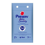 Preservativo Preserv Extra Sensitivity C/ 3 Camisinhas