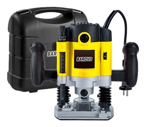 Fresadora Electrica Router Barovo 1200w Rebajadora Maletin