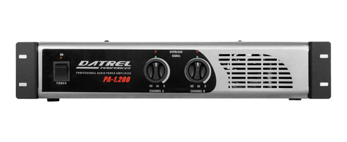 Amplificador De Potência Datrel 200 Watts Rms Pa1200