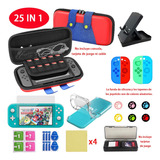 23 En 1  Estuche Para Nintendo Switch Accesorios Lite -mario