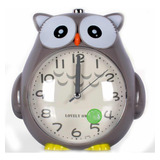 Reloj Despertador Infantil De Búho