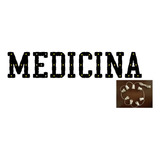 Kit Letreiro Medicina Mdf + Fiação Completa - Altura 60cm