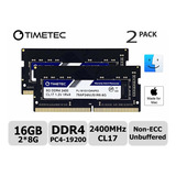 Memoria Ram 16gb Timetec Hynix Ic Kit(2x8gb) Compatible Para Apple 2017 iMac 27-inch W/retina 5k Display 2017 iMac 21.5