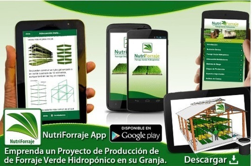  Forraje Verde Hidroponico App Android + Corrida Financiera
