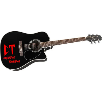 Sticker Para Guitarra Acustica Logo Corridos Tumbados | Meses sin interés