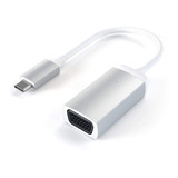 Cabo Adaptador Satechi Usb-c P/ Vga Prata 20cm