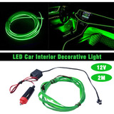 Oxilam Led Light Glow Wire String Strip Green Decor Car  Oad
