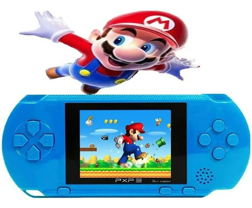 Consola De Videojuegos Portatil  Azul Cielo Generic