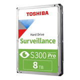 Disco Rigido Pc Toshiba Surveillance S300 Pro 8tb 7200rpm 2