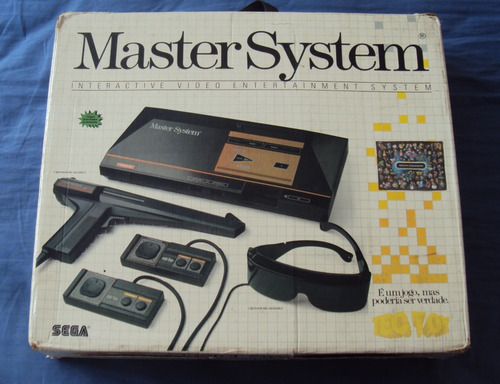 Master System I Tec Toy Na Caixa Original - Funcionando