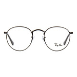 Oculos De Grau Ray Ban Round Metal Rb 3447 2503 50 Original