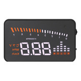 Projetor De Velocidade Obd Com Display Frontal X5 Car Hud Un