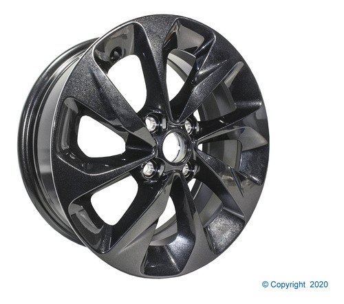 Rin Aluminio 15  Negro 4 En 100 Chevrolet Aveo 2014