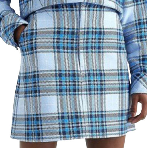 Falda De Mujer Tommy Hilfiger 3712 Check Mini Skirt 21p