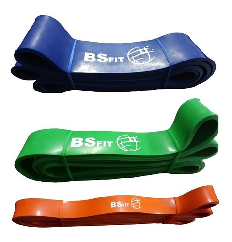 Set 3 Bandas Resistencia Dominadas Power Band Funcional Functional