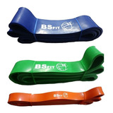 Set 3 Bandas Resistencia Dominadas Power Band Funcional Functional