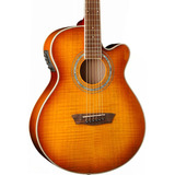 Guitarra Electroacústica Washburn Ea15 Ice Tea Burst