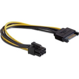 Cable Adaptador Conector Pcie 6 Pines A Conector Sata