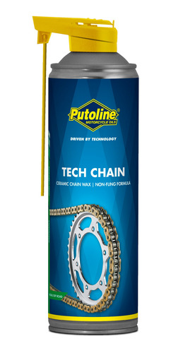 Aceite Cadena Moto Putoline Tech Chain 500ml Ceramica Blanco
