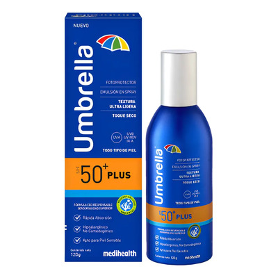 Umbrella Plus Spray Spf 50+ Water Resistence | MercadoLibre