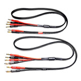 Cable Para Parlantes Banana Bicableado 90cm - Hifi Excelente