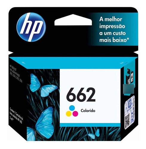 Cartucho De Tinta Hp 662 Cz104ab Color 17570