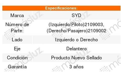 Tornillo Estabilizador (d) Honda Accord 98-02