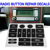 Decals Reparación Estéreo Volkswagen Bora Golf Passat Mk5