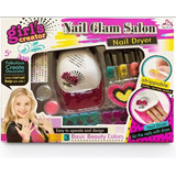 Set De Uñas Manicure Maquillaje Para Niñas Esmaltes