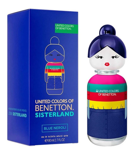 Perfume Benetton Sisterland Blue Neroli Edt 80ml 