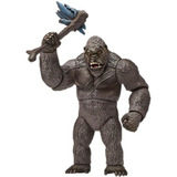 Godzilla Vs Kong Figura Kong Hacha Batalla 33cm C Sonido Luz