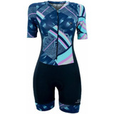 Macaquinho Ciclismo Feminino Marcio May Slim Cape Town