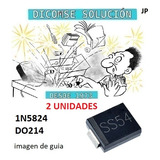 Diodo 1n5824 Smd Schottky Do214 Marcado Ss54 X2 Unidades