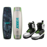 Tabla De Wakeboard Hibrida Jobe Conflict Con Botas Cerradas