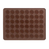 Mat Moldes Silicona Para Macarons Para 48 Macarons